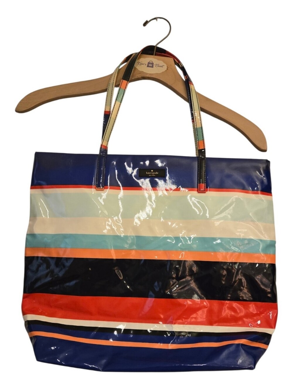 kate spade Daycation Bon Shopper Troupe Stripe Tote Bag